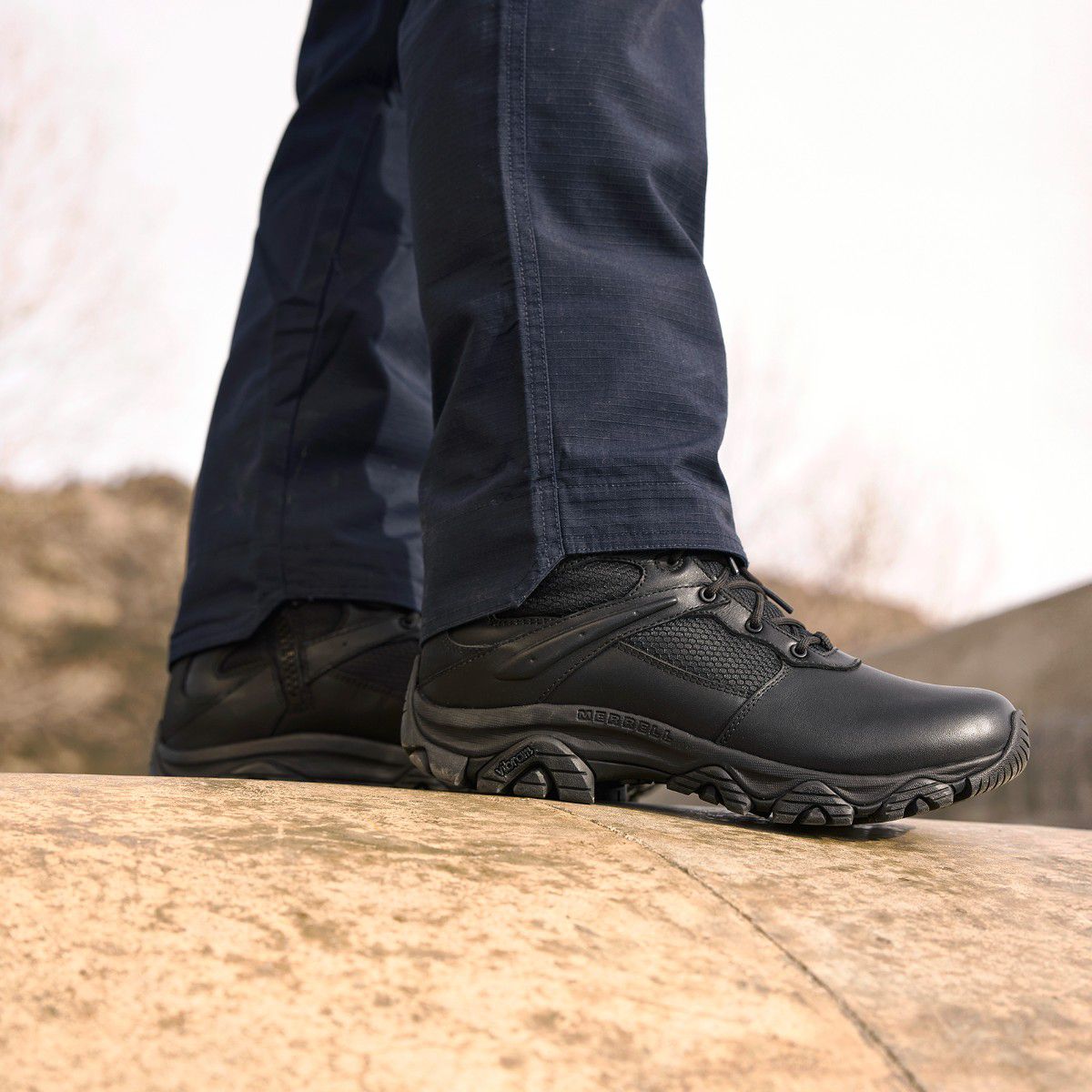 Men Moab 3 8" Tactical Zip Waterproof Boot
