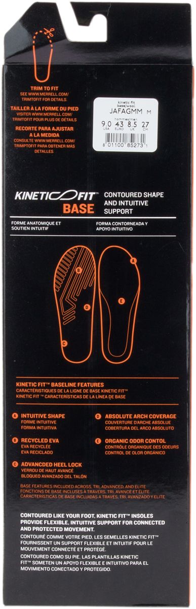 Men - Kinetic Fit™ Base Wide Width - Insoles
