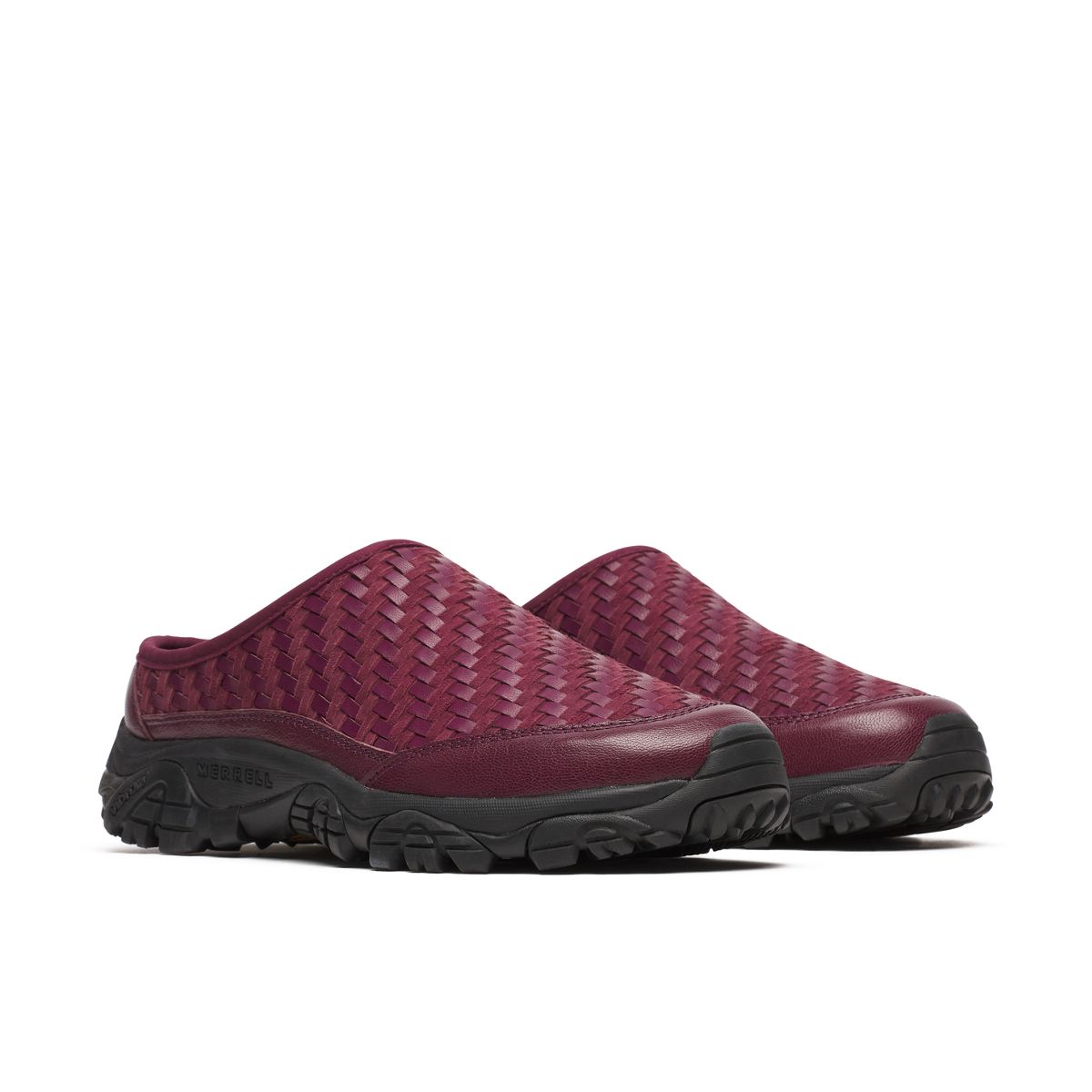 Merrell Outlet Unisex Moab 2 Slide Leather Woven 1TRL Casual Slip Ons