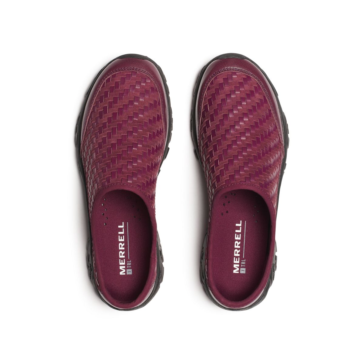 Merrell Outlet Unisex Moab 2 Slide Leather Woven 1TRL Casual Slip Ons