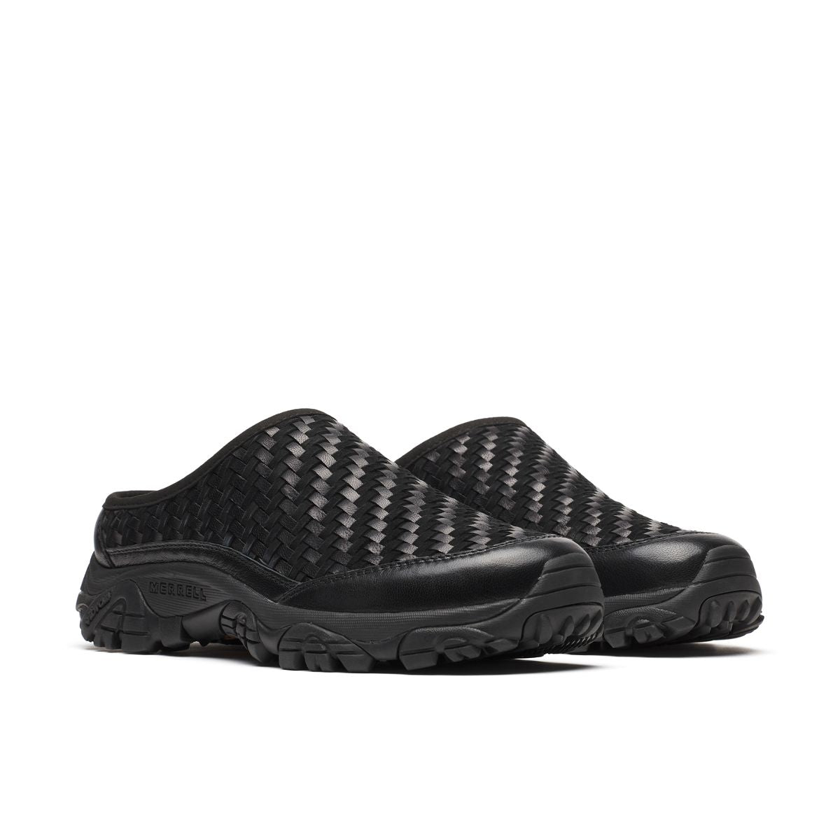 Merrell On Sale Unisex Moab 2 Slide Leather Woven 1TRL Casual Slip Ons
