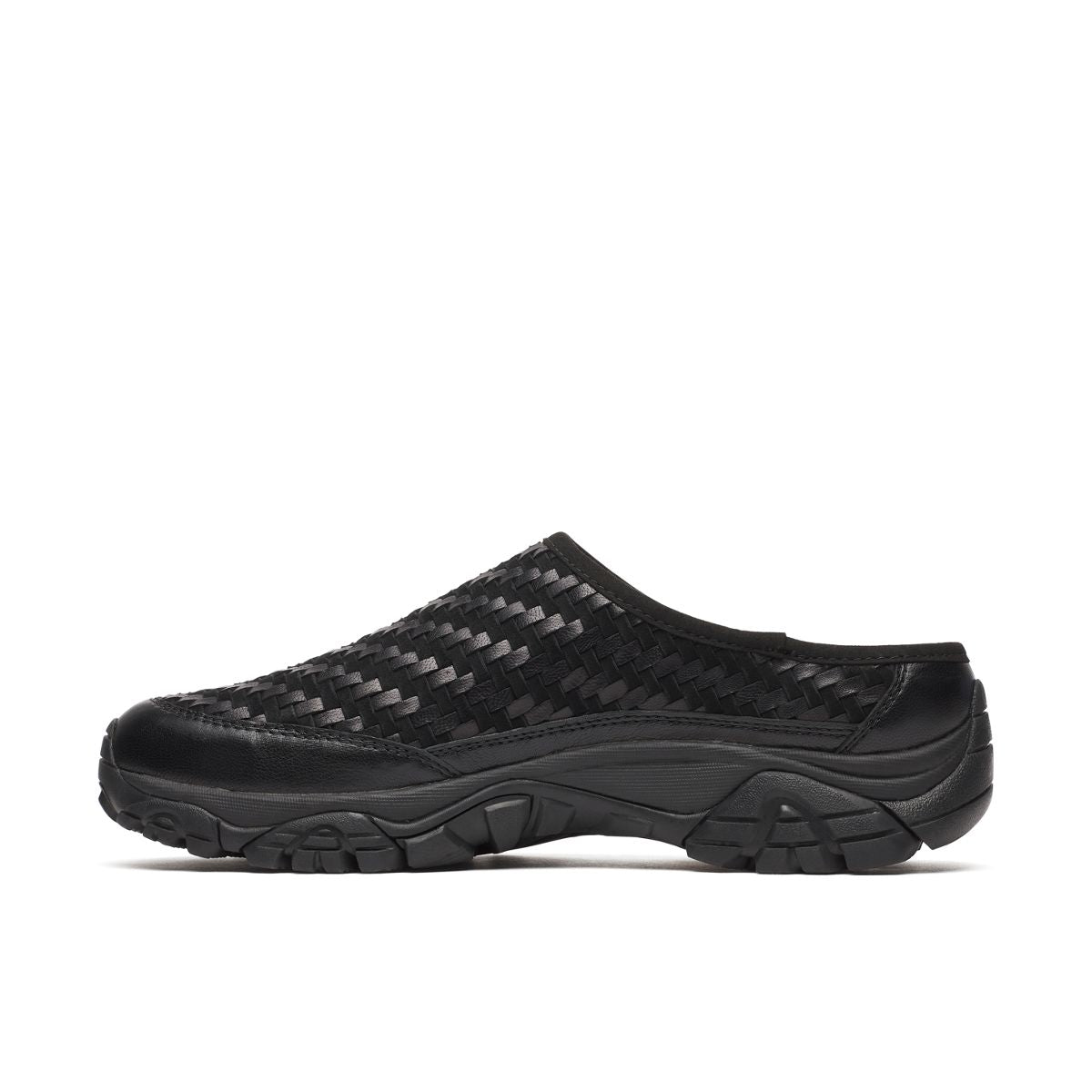 Merrell On Sale Unisex Moab 2 Slide Leather Woven 1TRL Casual Slip Ons
