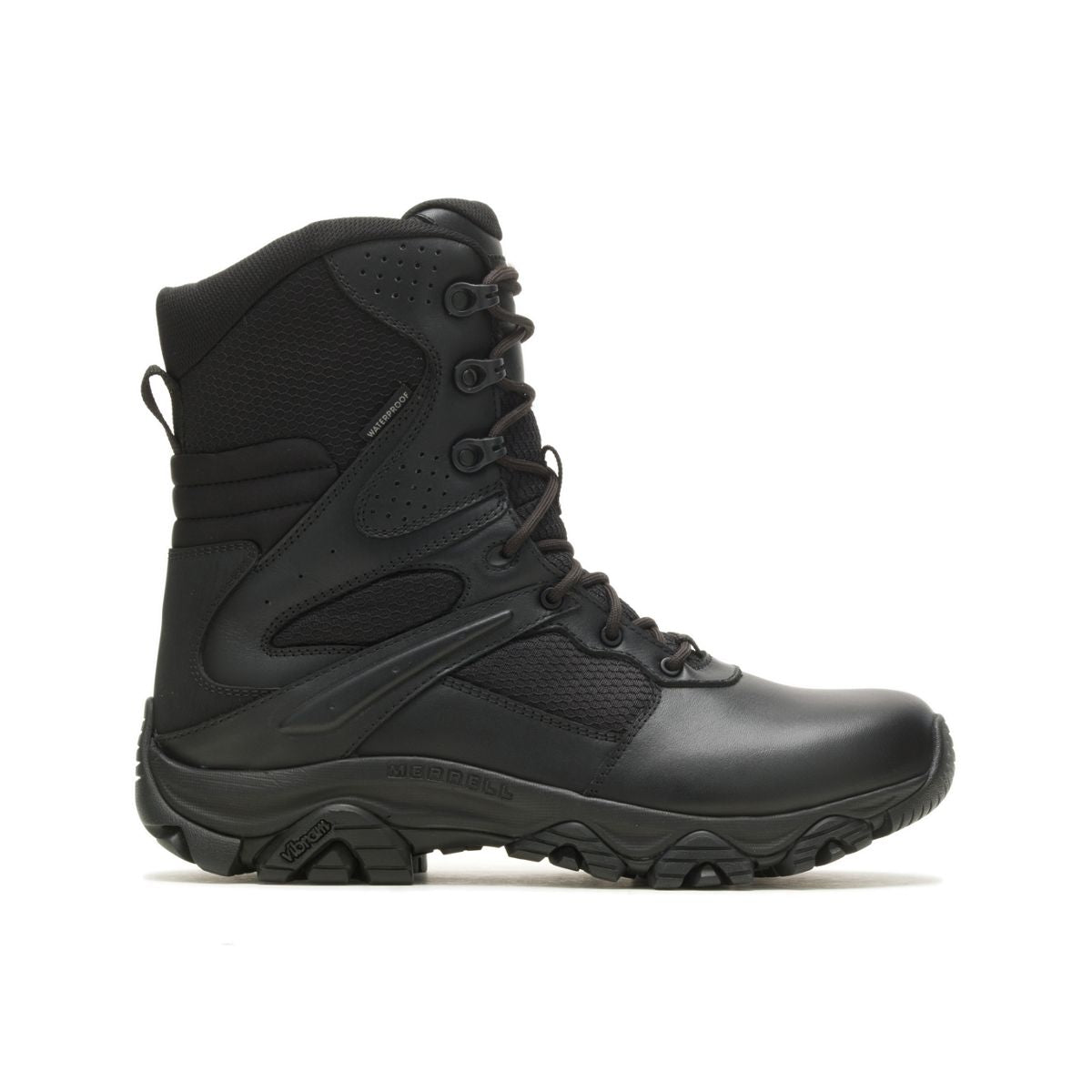 Merrell US Men Moab 3 8" Tactical Zip Waterproof Wide Boots