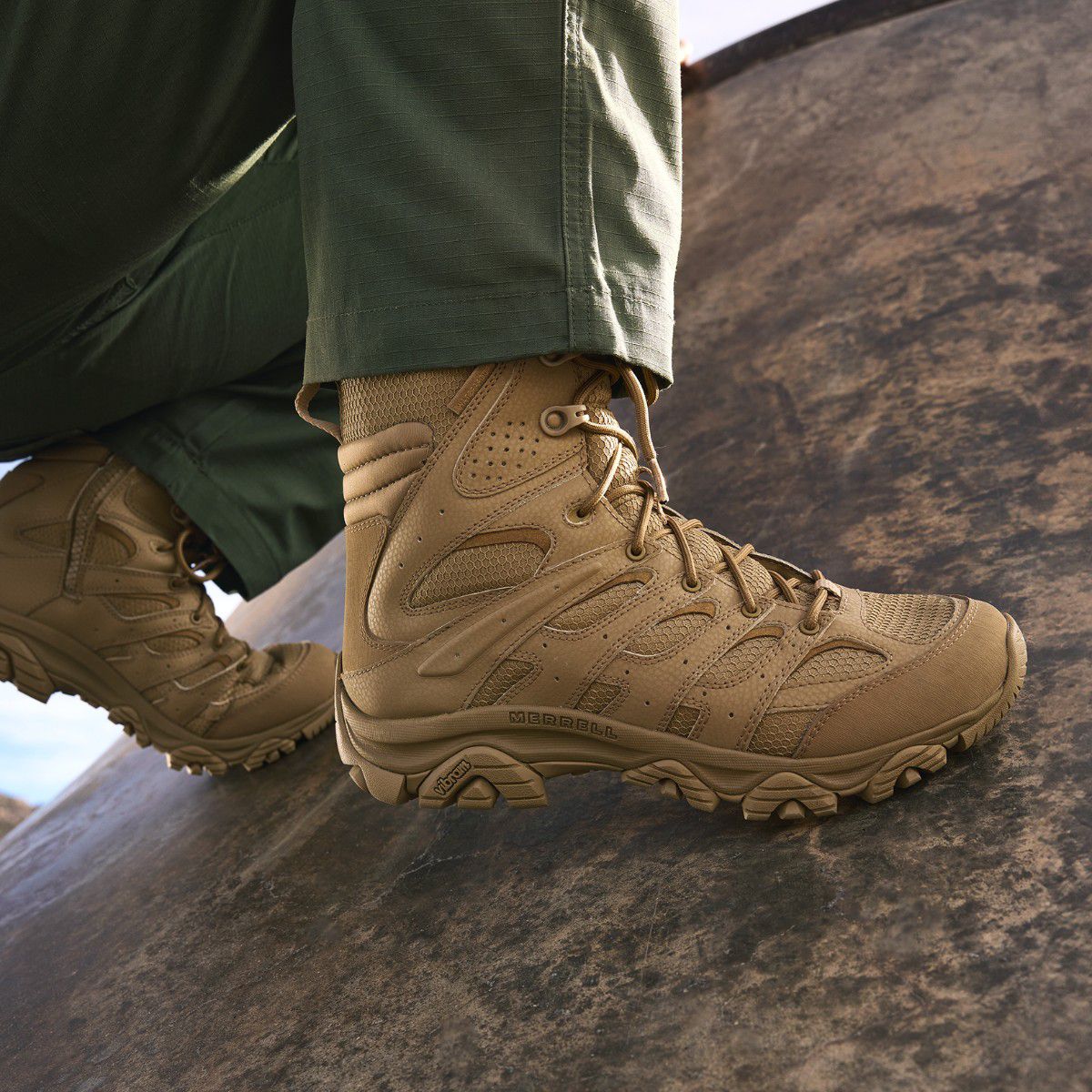 Merrell New Men's Moab 3 8" Tactical Zip Waterproof Boot