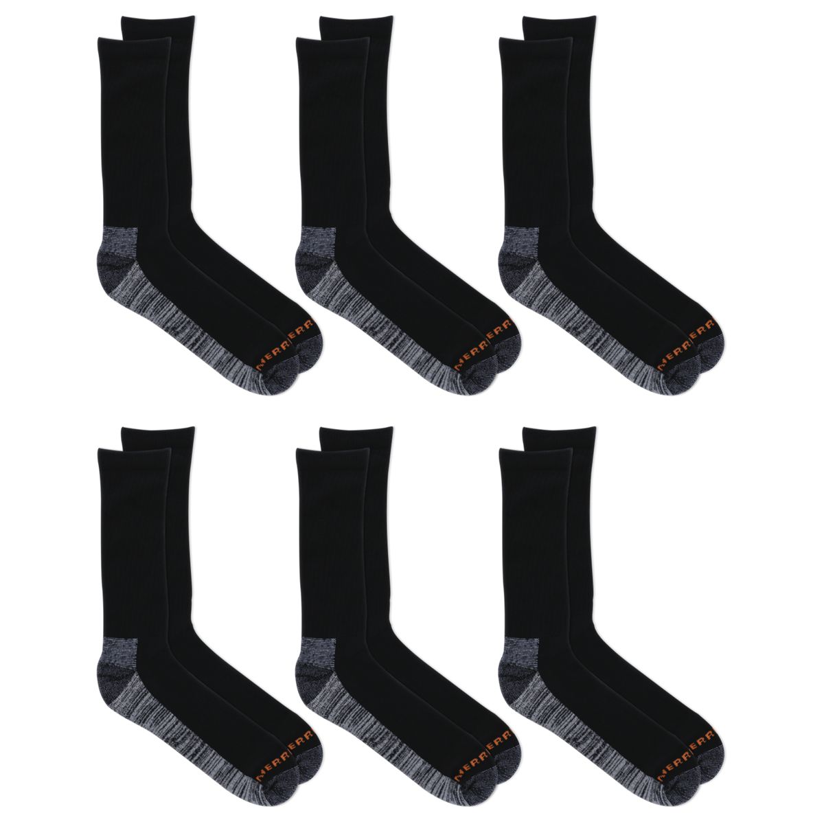 Merrell For Sale Work Crew Sock 6 Pack - Socks