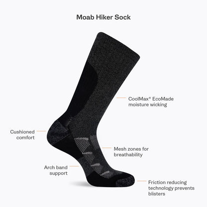 Merrell New Moab Hiker Crew  Sock - Socks