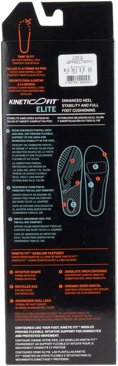 Merrell Discount Women - Kinetic Fit™ Elite Footbed - Insoles