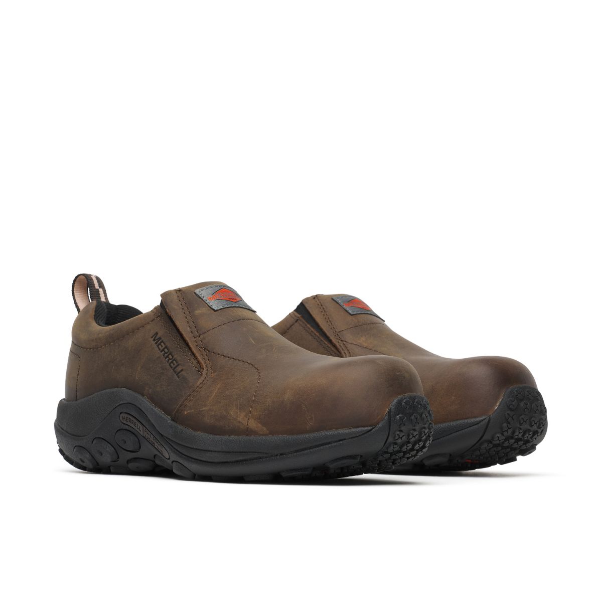 Merrell New Women Jungle Moc Leather Comp Toe Work Shoe