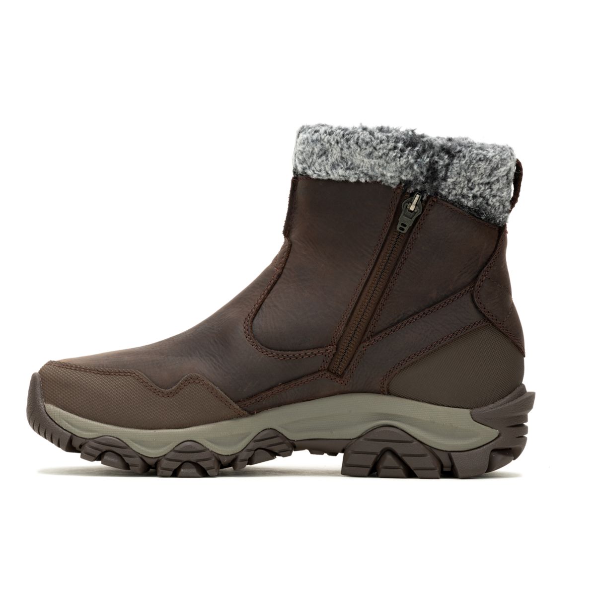 Merrell Discount Women's Coldpack 3 Thermo Mid Zip Waterproof Winter Hiking Boots