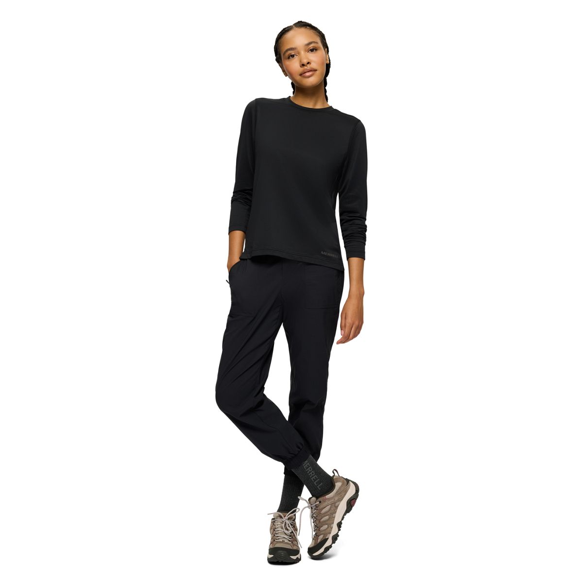 Merrell US Women - Active Long Sleeve Tee - Long Sleeves