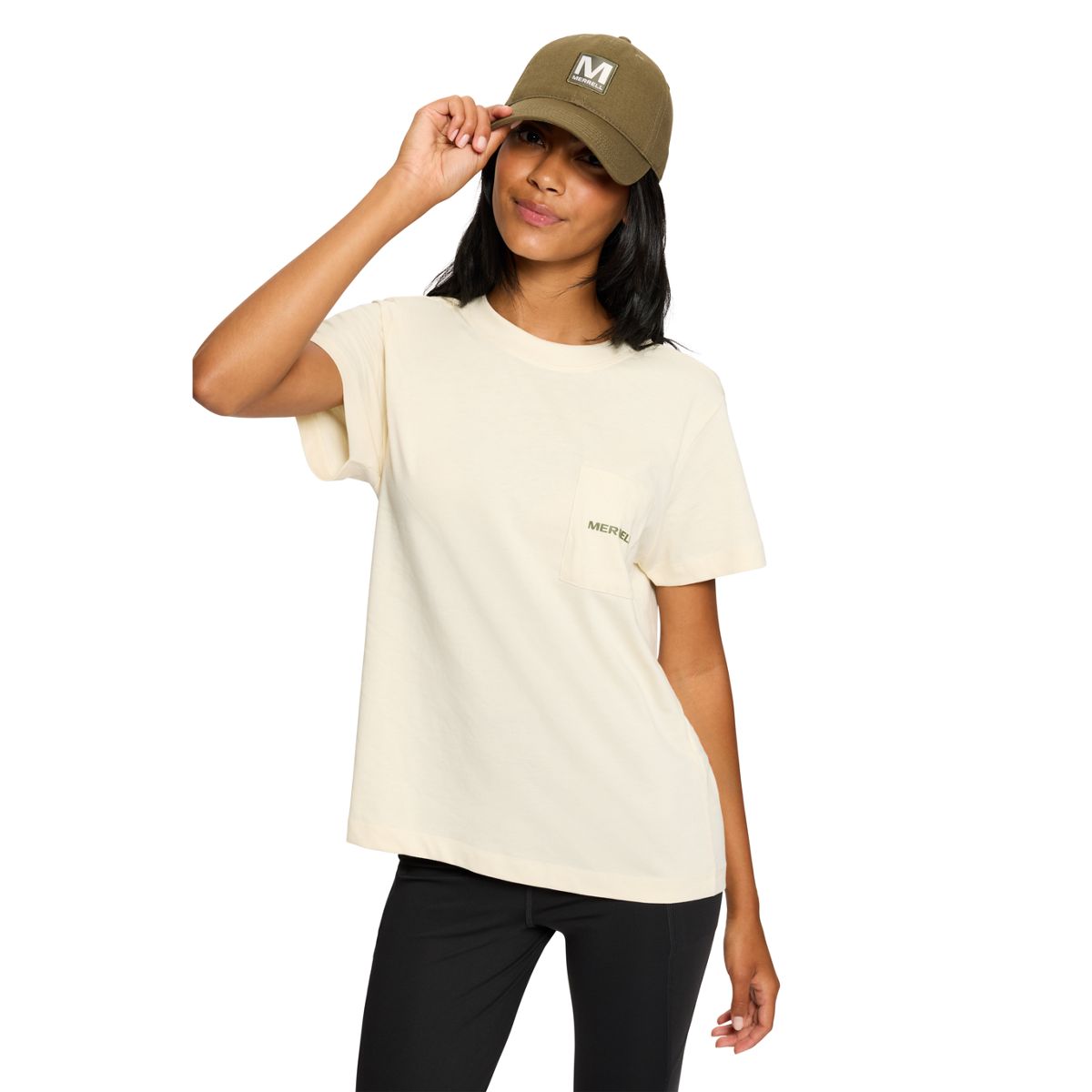 Merrell Outlets Women - Relaxed Pocket Short Sleeve Tee - Short Sleeves