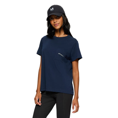 Merrell On Sale Women - Relaxed Pocket Short Sleeve Tee - Short Sleeves