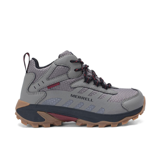 Merrell Online Shop Kid - Moab Speed 2 Mid Waterproof - Athletics BK