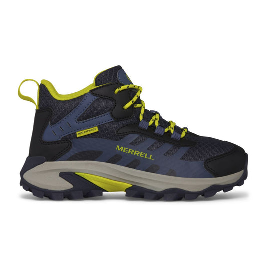 Merrell Outlets Kid - Moab Speed 2 Mid Waterproof - Athletics BK