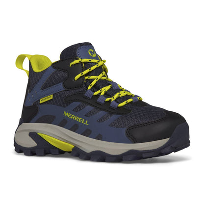 Merrell Outlets Kid - Moab Speed 2 Mid Waterproof - Athletics BK